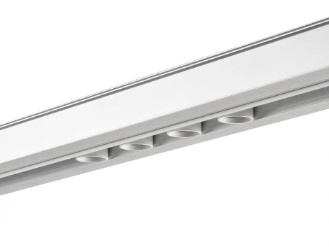 Трековый светильник светодиодный, магнитный, белый, 12Вт, 48V IP20 3000К Lumker SY-LINK SY-LINK-CE-WH-12-NW