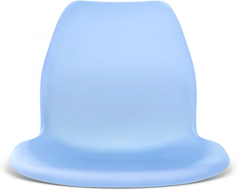 Стул Sheffilton SHT-ST29/S130 голубой/черный муар