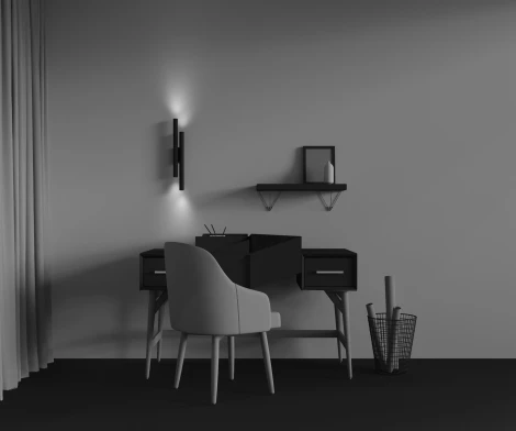 Настенный светильник Maytoni Calipso C082WL-24W2.7K-B (LED, 220V)