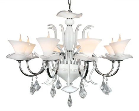 Подвесная люстра Omnilux Oristano OML-77403-08 (220V, на цепи, чашки)