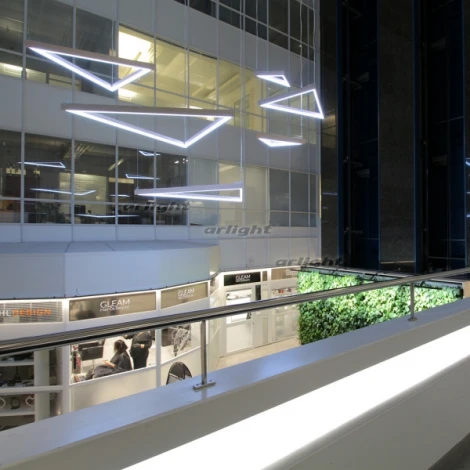 Профиль KLUS-P45-2000 ANOD (Алюминий) 020898 Arlight