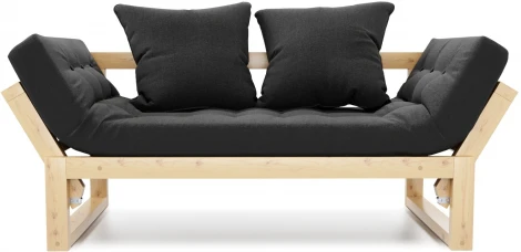 Кушетка Arsko Амбер сосна черная рогожка