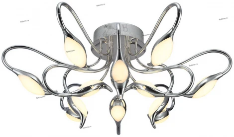 Потолочная люстра IDLamp Oktopia 295/12PF-LEDChrome