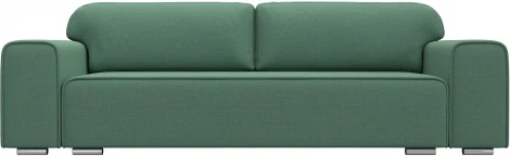 Диван прямой Лига-029 (Зеленый/Рогожка) Лига Диванов арт.123323