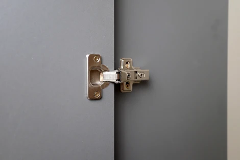 Шкаф Ивару ОЛЬГА-ЛОФТ 3, Дуб Крафт Золотой, Темно Серый