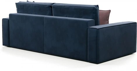 КОРСО-1 Диван прямой, синий D1 furniture арт.AAA41691005