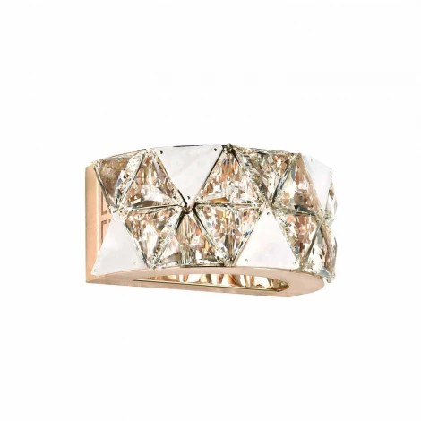 Бра светодиодное хрустальное с регулировкой цветовой температуры Modelux ML.6982.230P GD