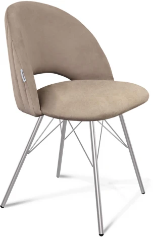 Стул SHT-ST34-1/S37 латте/хром лак Sheffilton 3452841101