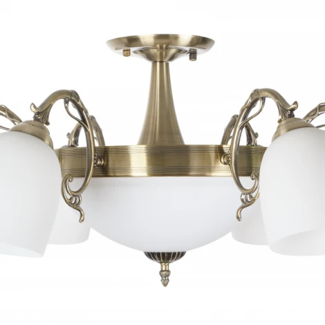Потолочная люстра на штанге MyFar Биене MR1523-8C