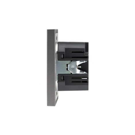 Розетка USB-A+Type-C 3А с функцией быстрой зарядки графит Kranz Strong KR-78-0734-6