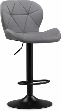Барный стул Woodville Trio light gray / black
