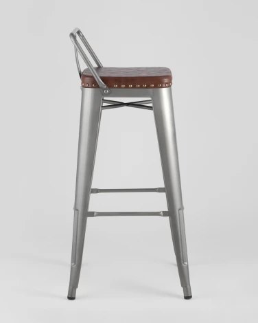 Стул барный Stool Group TOLIX SOFT серебристый УТ000001293