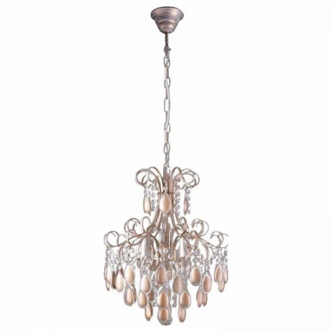 Подвесная люстра Crystal Lux Sevilia SP4 GOLD