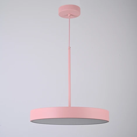 Подвесной светильник Wi-Fi Turna One D40 Pink By By ImperiumLoft Turna-One01 (LED, 220V, голосовое управление, умный дом - Алиса, на проводе, круглые)