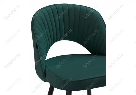 Стул Woodville на металлокаркасе Сандвикен velutto 20 / черный 462400