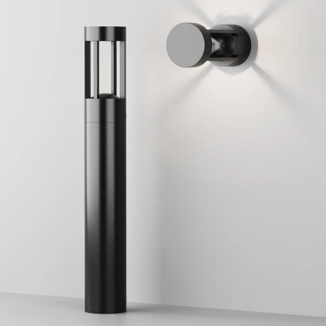 Настенный уличный светильник Maytoni Vint O458WL-L9GF3K (LED, 220V, круглые, IP65)