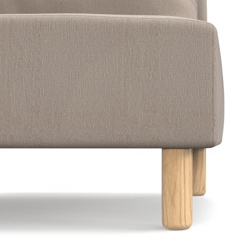 Кресло Arsko Свельд бежевая рогожка