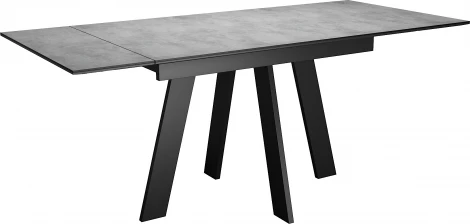 Стол обеденный WINGS Северный камень/Черный, Черный арт.00-00075222