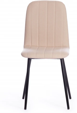 Стул ARC / 1 шт. в упаковке (Ткань,Металл /Бежевый,Черный)