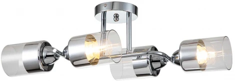 Потолочная люстра на штанге Bungarus 1110/4P Е27*60W Chrome (220V)