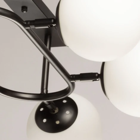 Потолочная люстра на штанге De City Оливия 306016308 (220V, шарики)