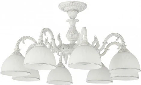 Потолочная люстра на штанге Arte Milano AM346410 346410/8 WT+SL (220V)