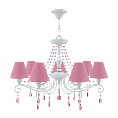 Подвесная люстра Lamp4you Provence 14 E4-07-WM-LMP-O-27-CRL-E4-07-PK-DN