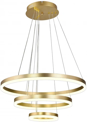 Подвесной светильник ярусный Natali Kovaltseva Oreol LED LAMPS 81279 (регулировка яркости, 220V, пульт управления, на тросе)