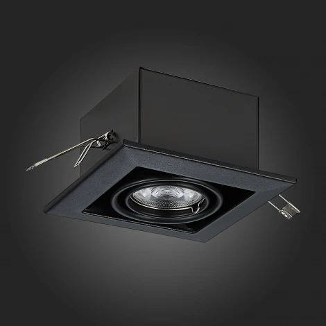 Встраиваемый точечный светильник ST Luce Hemi ST250.448.01 (220V, куб)