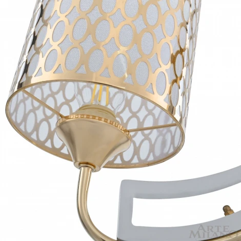 Подвесная люстра Arte Milano Florentia-3387 303387/3 Wh/Gd (220V, на цепи)