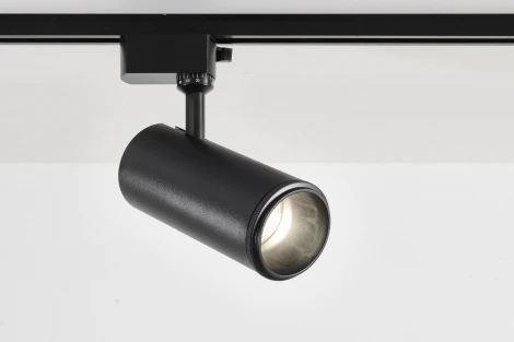 Трековый светильник однофазный светодиодный 30W 220V Crystal Lux CLT 0.31 021 BK 3CCT ZOOM