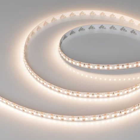 Светодиодная лента FC-A160-8mm 24V Warm3500-CX1 (14 W/m, IP20, 5m) (Arlight, резка 1 светодиод) 052933