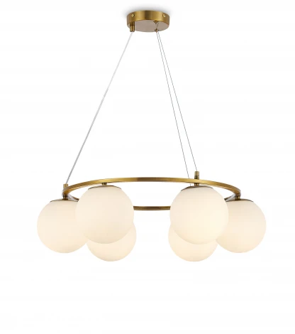 Подвесной светильник MyFar Edith MR2090-6P (220V, на проводе, шарики)