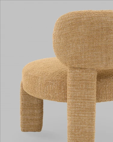 Кресло лаунж Fani горчичный Stool Group арт.УТ000041683