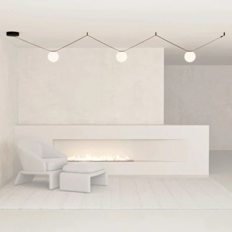 Комплект ременной трековой системы Belty, светодиодные 48V 15W Denkirs Belty SET DK55SET24-01-BR