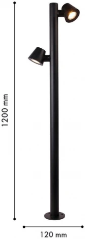 Наземный уличный светильник LED IP54 Favourite Bio 4744-2F (220V, круглые)