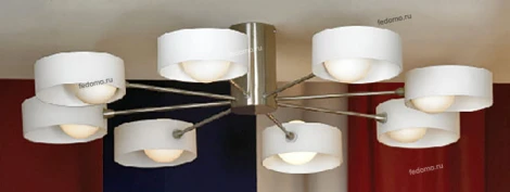 Потолочная люстра Lussole Pallottola LSN-0407-08