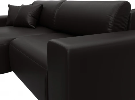 Диван угловой Лига-036 НПБ Классик левый угол Лига Диванов (Экокожа) арт.127730L