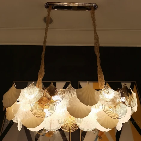 Подвесная люстра Cloyd Polynesia 10968 (220V, на цепи, листья)