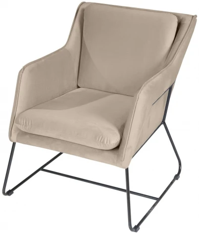 Кресло Top Concept Alex, бархат бежевый 5