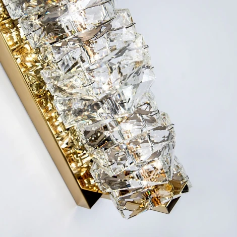 Бра светодиодное хрустальное Modelux MODELUX ML.541.340 GD