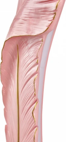 Бра светодиодное Arte Milano AM-268101 269101/D180/H880/27W/3K Pk (220V, перо)