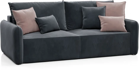 ПОРТЛЕНД Диван прямой серый D1 furniture арт.AAA41668004