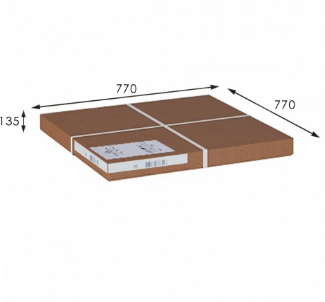 Стол журнальный Глория М орех Л Mebelik арт.008631