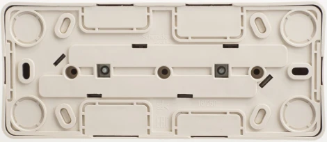 Розетка накладная тройная без заземления (кремовый) Systeme Electric Etude PA16-009K