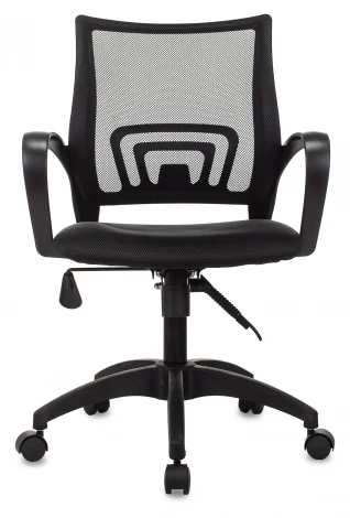 Кресло CH-695N-LUX черный TW-01 TW-11 сетка/ткань крестов. пластик Бюрократ CH CH-695N-LUX/BLACK