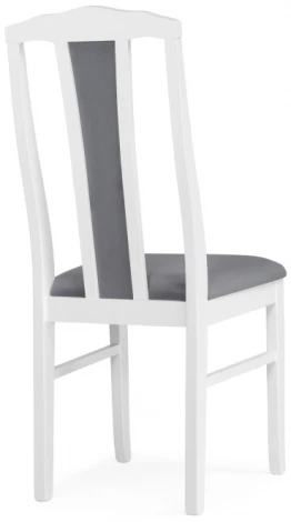 Деревянный стул Woodville Гроджин серый / белый 528932