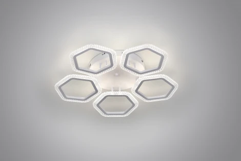 Потолочная люстра светодиодная с пультом Rivoli Nancy 6111-101