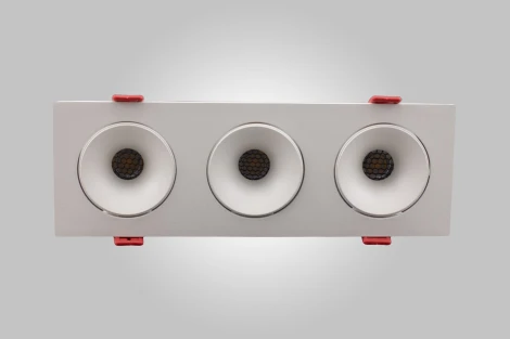 Встраиваемый точечный светильник AM Group AM480-3 WH+WH 23,1W