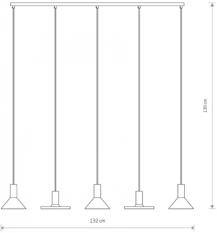 Подвесной светильник Nowodvorski Hermanos Black 10906 (220V, на проводе)